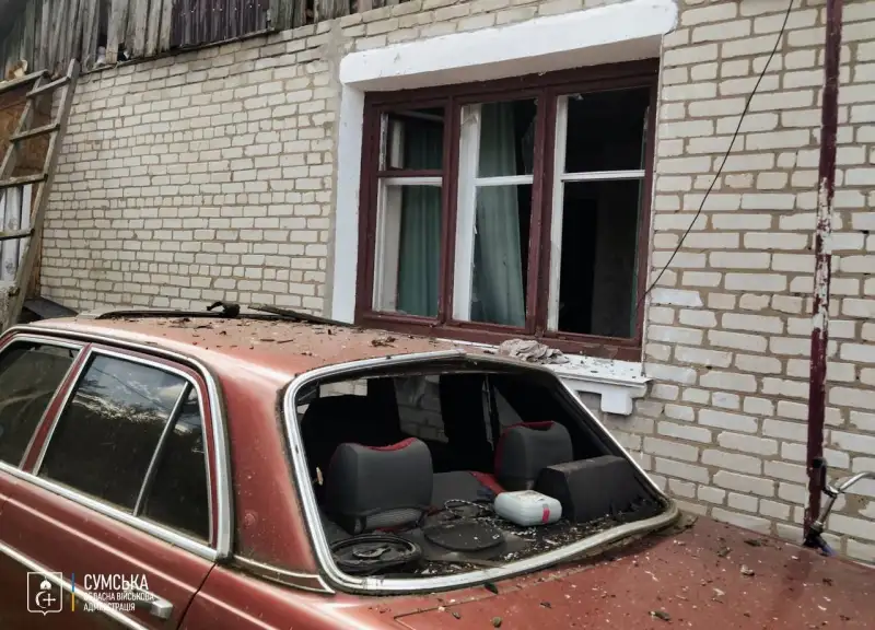 Російська атака на Сумщині: пошкоджено понад десяток будинків у Путивльській громаді
