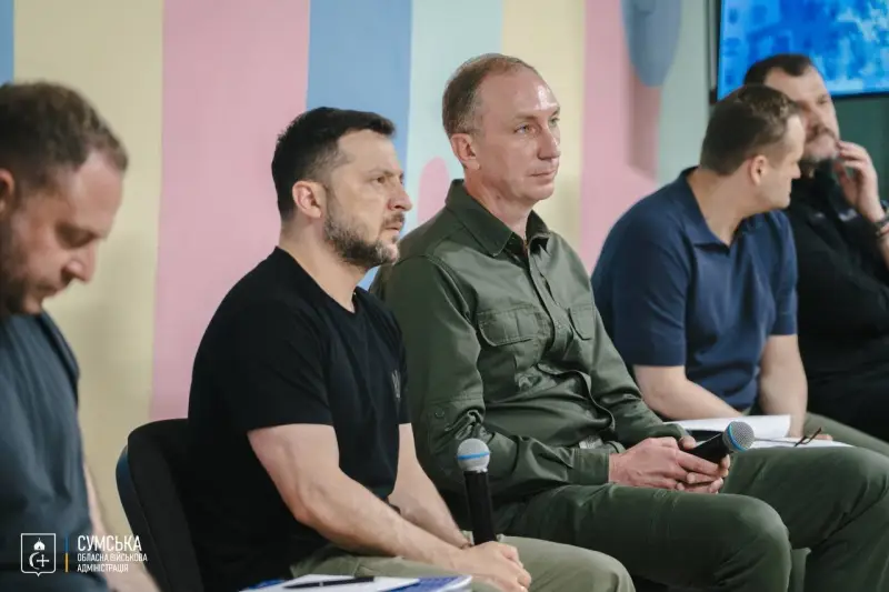Зеленський у Сумській області: оборона, безпека та підтримка прифронтових громад